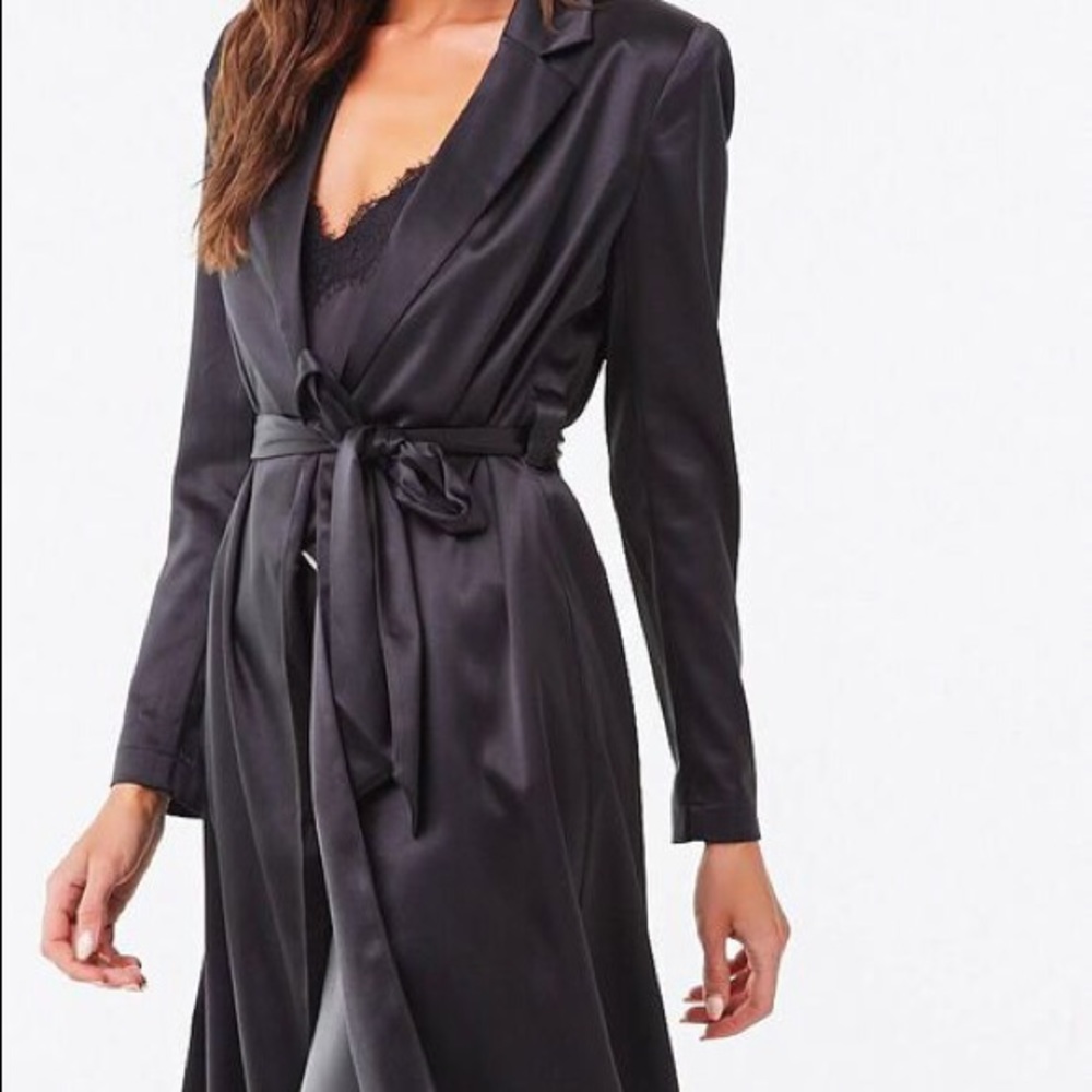 Forever 21 satin duster